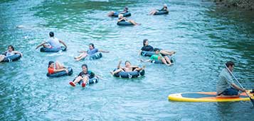 Tubing along Sok River